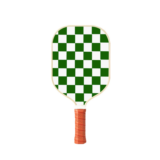 Style 5 White And Green T700 Carbon Fiber & Fiberglass Pickleball Paddle - Lightweight 220g with Anti-Slip V888-ELOSUNG23603