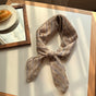 Style 3 Khaki Versatile Patterned Square Scarf | 65x65cm Lightweight Polyester Neckerchief Headband | Vintage V888-ELOSUNG23642
