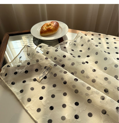 Style 15 Beige Versatile Patterned Square Scarf | 65x65cm Lightweight Polyester Neckerchief Headband | V888-ELOSUNG23697
