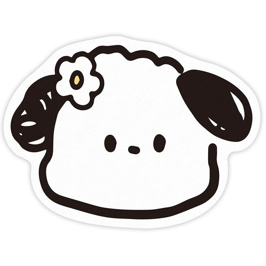 2 Pcs Style 7 White and Black Puppy pattern Cartoon Pet Feeding Mat for Cats & Dogs - Absorbent Diatom Mud V888-ELOSUNG23713