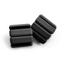 Black Adjustable Silicone Wrist & Ankle Weights - 2lb Pair (900g) | Comfortable Fitness Resistance Bands for V888-ELOSUNG23729