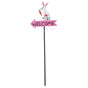 White Rabbit and Carrot Pattern Charming Metal Garden Stakes | Welcome Yard & Lawn Decor V888-ELOSUNG23789