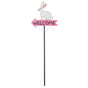 White Rabbit Pattern Charming Metal Garden Stakes | Welcome Yard & Lawn Decor V888-ELOSUNG23790