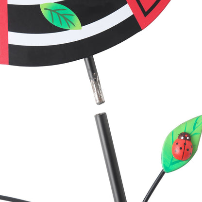 Green Frog Pattern Charming Metal Garden Stakes | Welcome Yard & Lawn Decor V888-ELOSUNG23791