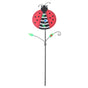 Red Ladybug Pattern Charming Metal Garden Stakes | Welcome Yard & Lawn Decor V888-ELOSUNG23792