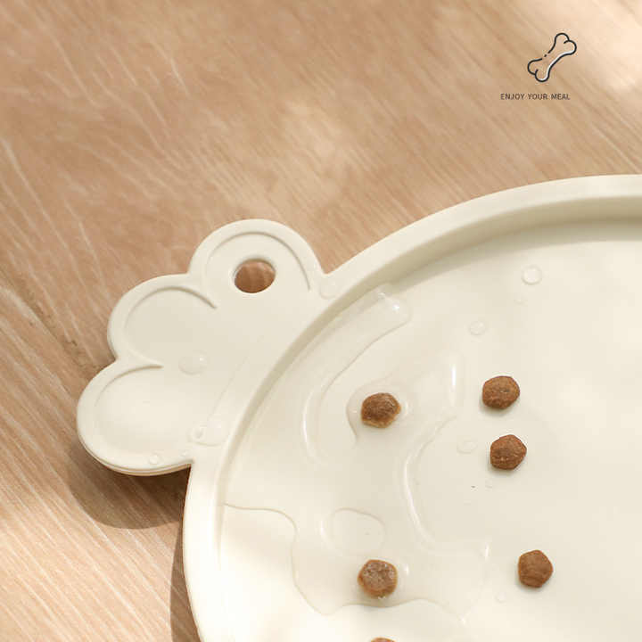 Green Non-Slip Pet Feeding Mat - Waterproof Dog & Cat Food Bowl Placemat with Raised Edges V888-ELOSUNG23834