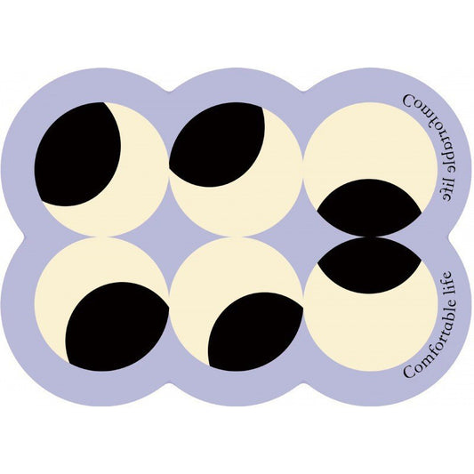 Style 3 Purple,White And Black Absorbent Diatomaceous Earth Pet Feeding Mat - Non-Slip & Quick Dry Placemat V888-ELOSUNG23851