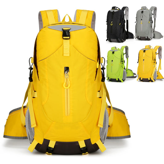 Black Lightweight 30L Hiking Backpack - Water-Resistant Outdoor Daypack for Trekking & Travel V888-ELOSUNG23895