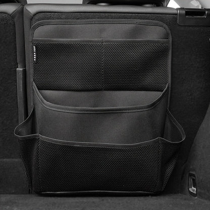 3 Pcs Black Premium Car Back Seat & Trunk Organizer - Multi-Pocket Hanging Storage Bag V888-ELOSUNG23942