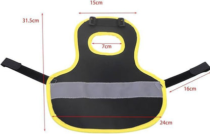 4 Pcs Camouflage Green High Visibility Chicken & Duck Safety Vest - Reflective Poultry Jacket V888-ELOSUNG23954