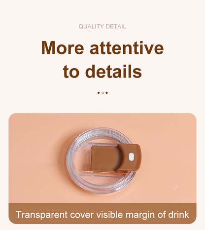 Dark Blue 316 Stainless Steel Rechargeable Electric Self-Stirring Mug - 420ml Automatic Mixing Cup with V888-ELOSUNG23990