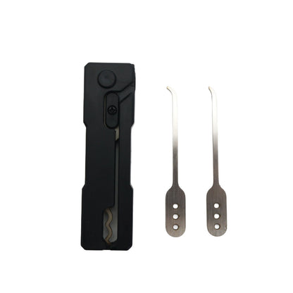 Grav Pick Lock Picking Tool Set - 2-Piece Lightweight Gravity Pick for Locksmith Training V888-ELOSUNG24210