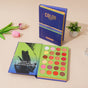 Blue Style 72-Color Eyeshadow Palette Book - Long-Lasting Matte, Shimmer & Wet Powder Makeup V888-ELOSUNG24214