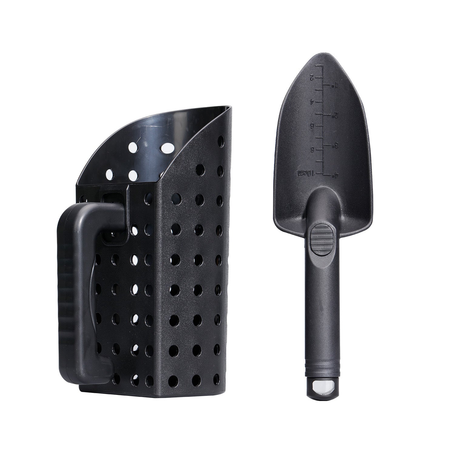 Durable Beach Sand Scoop for Metal Detecting - Lightweight Sifting Tool for Adults and Kids V888-ELOSUNG24239