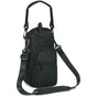 Black Insulated Cup Holder Bag with Adjustable Strap - Water Bottle Carrier with Lock Drawstring & Heatproof V888-ELOSUNG24505