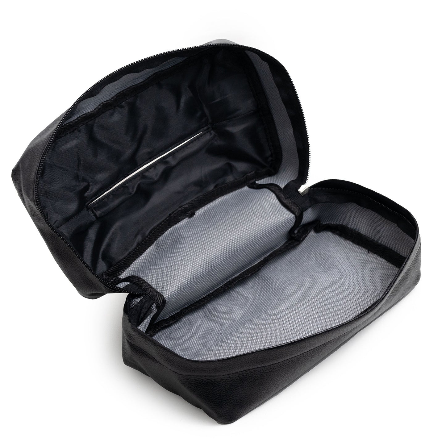 Black 2-Pack Car Tissue Box Holder Set - Universal Sun Visor & Seat Back PU Leather Organizer V888-ELOSUNG24510