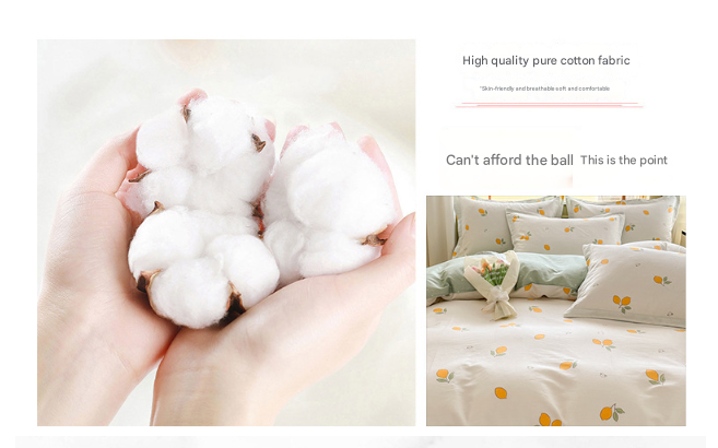 Zoo 100% Cotton Pillowcase Set (Pack of 2) - Breathable Standard Size 48x74cm Pure Cotton Pillow Covers V888-ELOSUNG24530