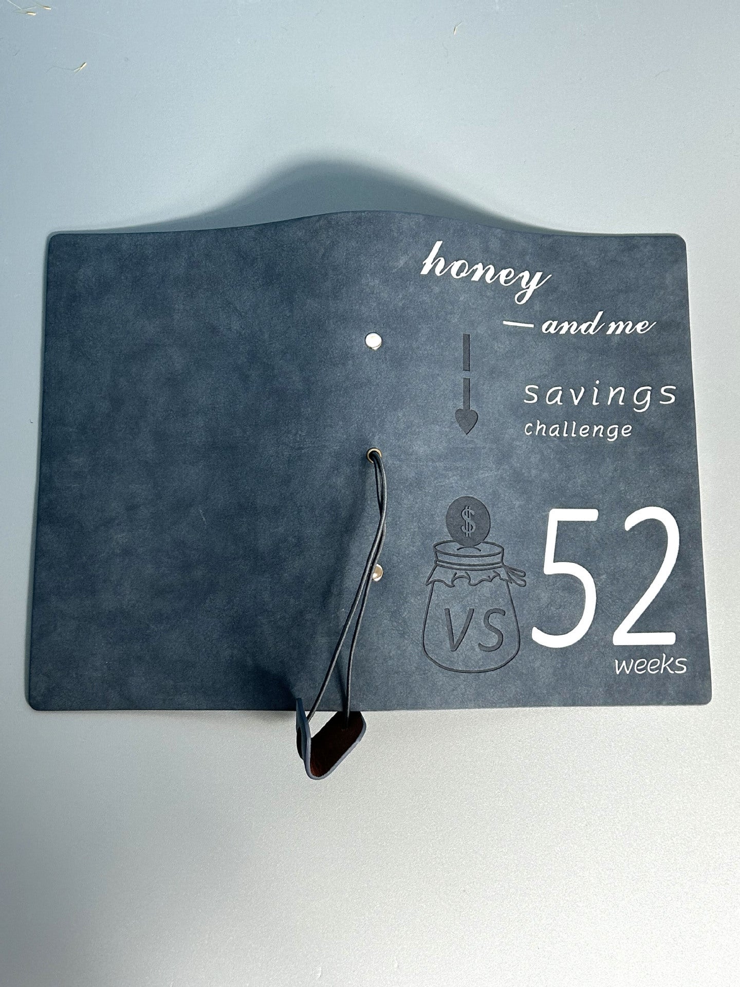 Green 52-week couple's savings challenge binder - 6-ring financial planner set (2 books) V888-ELOSUNG24569