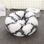 Black-white 50cm Cozy Round Pet Bed - Plush Cat & Dog Bed with Non-Slip Base, Machine Washable V888-ELOSUNG24572
