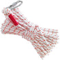 Red-white With Wire Core Heavy Duty Adjustable Clothesline Set (4 Pack) - 10m Steel Wire Core Nylon Rope with V888-ELOSUNG24655
