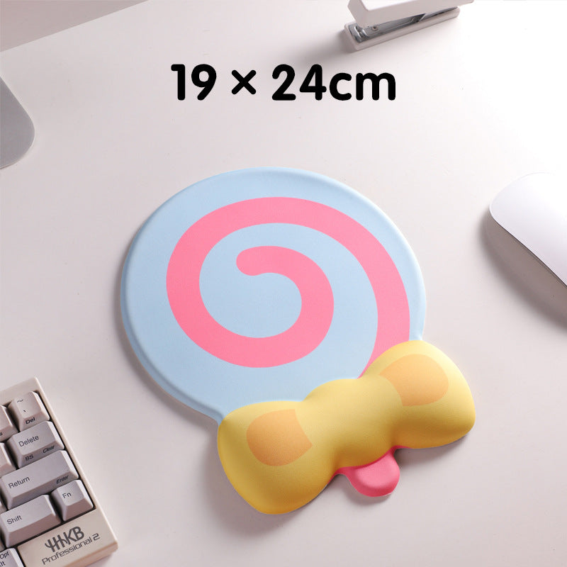Blue Lollipop Ergonomic Keyboard Wrist Rest & Mouse Pad Set - 2-Piece Comfort Combo V888-ELOSUNG24697