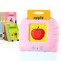 Pink Cat [Plain English] [112 Cards 224 Contents] Bilingual Early Learning Flash Card Reader - Interactive V888-ELOSUNG24759
