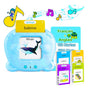 Blue Panda [Plain English] [112 Cards 224 Contents] Bilingual Early Learning Flash Card Reader - Interactive V888-ELOSUNG24761