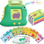 Little Green Dinosaur Spanish & English Bilingual Flash Card Reader - Interactive Audio Learning Toy (112 V888-ELOSUNG24763