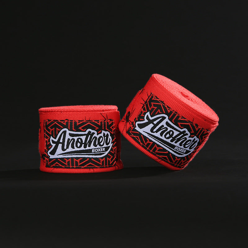 Red Spider Pro Grade 5m Boxing Hand Wraps - Printed Elastic Bandages for Training & Combat Sports (1 Pair) V888-ELOSUNG24765