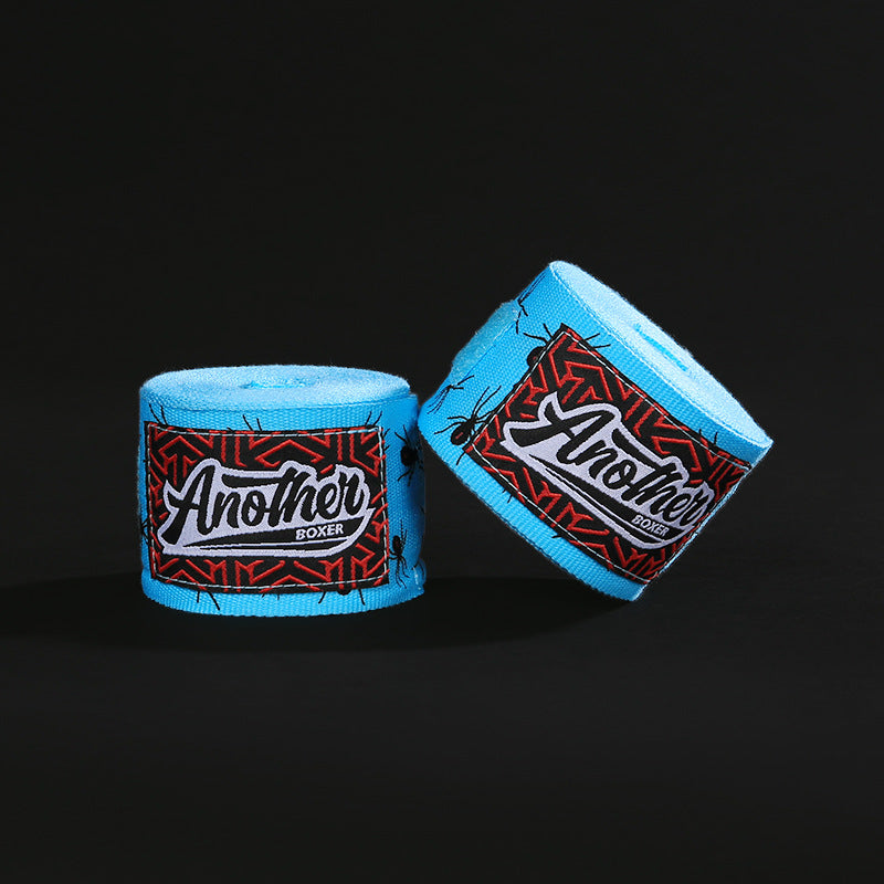 Blue Spider Pro Grade 5m Boxing Hand Wraps - Printed Elastic Bandages for Training & Combat Sports (1Pair) V888-ELOSUNG24768