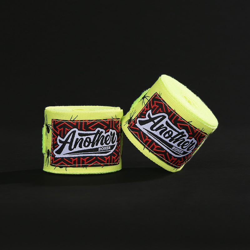 Light Green Spider Pro Grade 5m Boxing Hand Wraps - Printed Elastic Bandages for Training & Combat Sports (1 V888-ELOSUNG24770