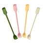 12-Piece Double-Ended Silicone Spatula & Jar Scraper Set - 4 Colors (Yellow, Green, Pink, White) V888-ELOSUNG24820