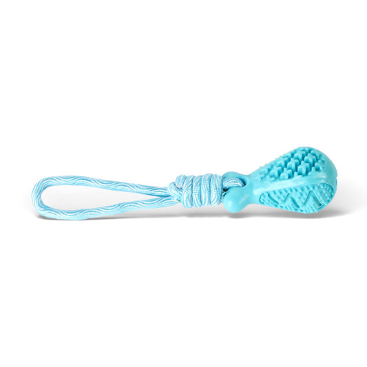 Blue Single Drop of Water Durable Cotton Rope Dog Toy Set (3-Pack) - Chew, Tug & Treat Dispensing Ball for V888-ELOSUNG24862