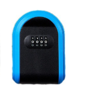Blue 3PCS Wall Mount Plastic Combination Key Lock Box - Secure Key Safe Storage Box V888-ELOSUNG24879
