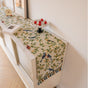 Two Orioles in Jacquard Rice 33-180cm Elegant Geometric Jacquard Table Runner with Tassels - Modern Dining & V888-ELOSUNG24900