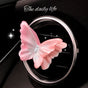Dreamy Pink Butterfly Set of 3 Butterfly Car Air Vent Clips - Decorative Scent Diffuser Ornaments V888-ELOSUNG24966