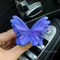 Dream Purple Butterfly Set of 3 Butterfly Car Air Vent Clips - Decorative Scent Diffuser Ornaments V888-ELOSUNG24970
