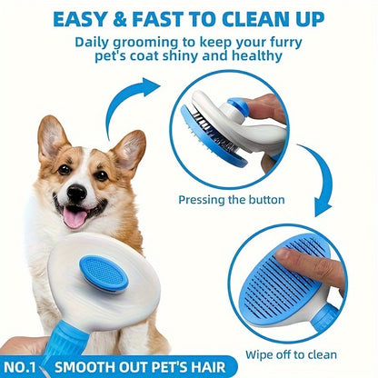 Blue 6-Piece Dog Grooming Bath Set - Absorbent Microfiber Towels & Wash Mitts for Shiny Coats V888-ELOSUNG24979