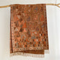Khaki Bohemian Paisley Print Scarf - Large Lightweight Shawl Wrap - 200cm x 65cm V888-ELOSUNG24994