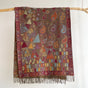 Green Bohemian Paisley Print Scarf - Large Lightweight Shawl Wrap - 200cm x 65cm V888-ELOSUNG24998