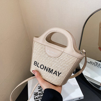 Small and lightweight khaki BLONMAY bucket bag, perfect for everyday use V888-ELOSUNG25006