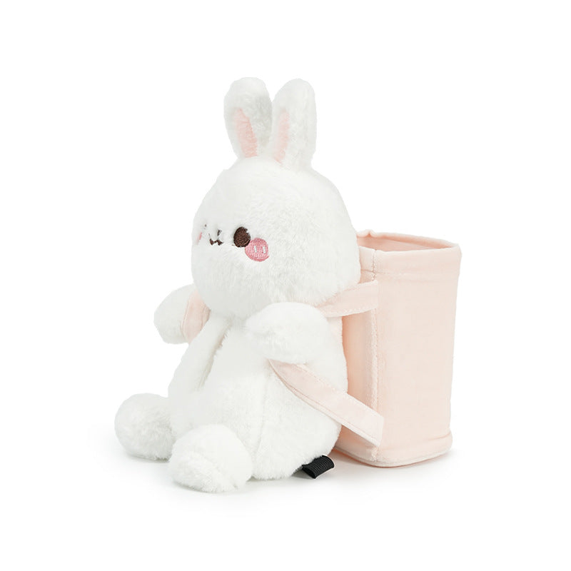 Cute Cloud Rabbit Tissue Holder for Car - Plush Toy with Storage V888-ELOSUNG25026