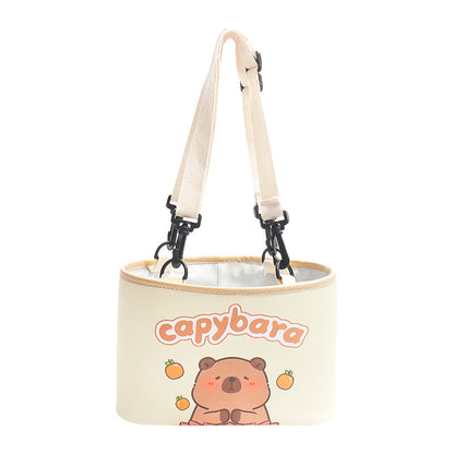Adorable Capybara Car Trash Holder - Keeps Your Car Tidy V888-ELOSUNG25049