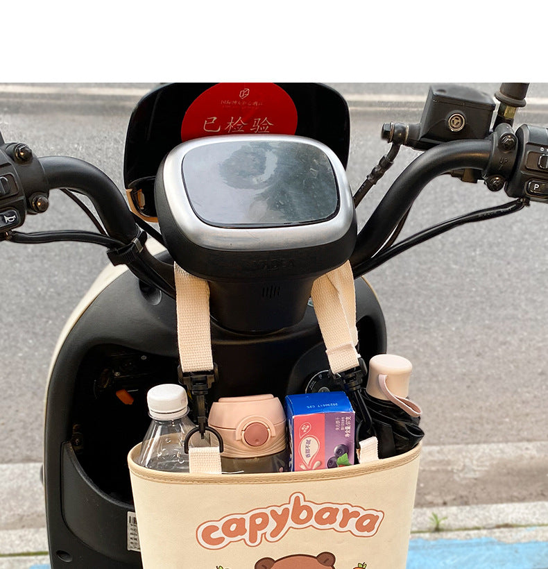 Adorable Capybara Car Trash Holder - Keeps Your Car Tidy V888-ELOSUNG25049