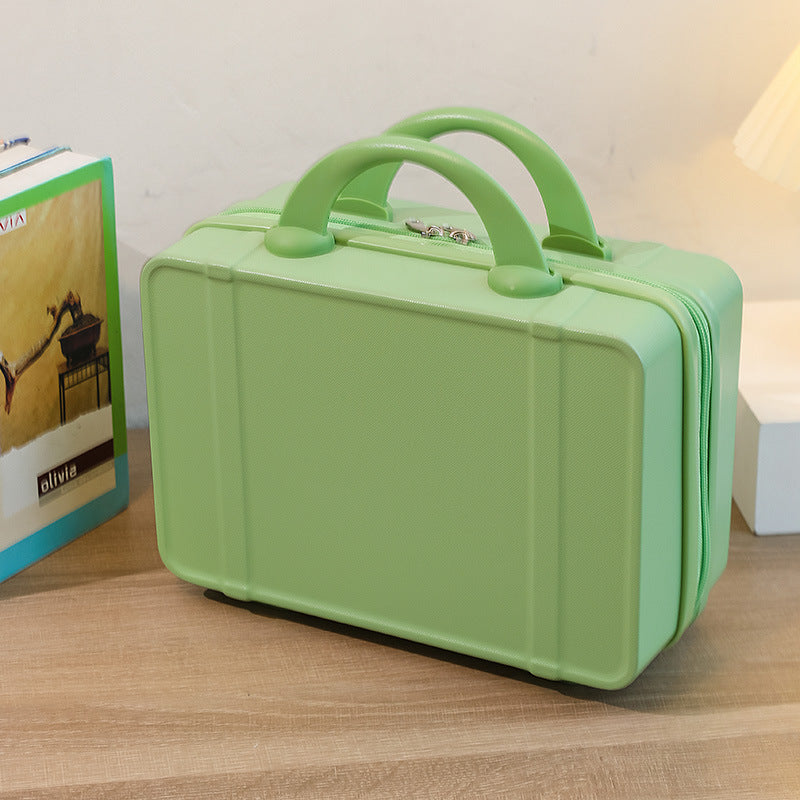 Personalized stylish and lightweight Green mini suitcase for short trips V888-ELOSUNG25055