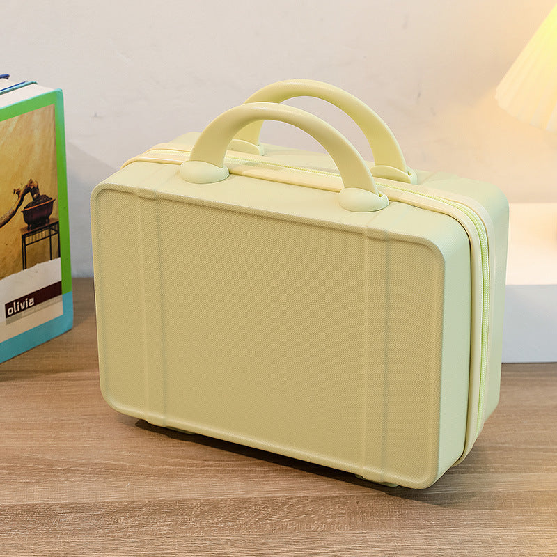 Personalized stylish and lightweight Light yellow mini suitcase for short trips V888-ELOSUNG25056