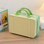 Personalized stylish and lightweight Pink and green mini suitcase for short trips V888-ELOSUNG25059