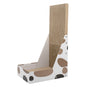 Triple Pattern Cat Scratching Post and Lounge - 350x250x600mm Corrugated Cardboard V888-ELOSUNG25078