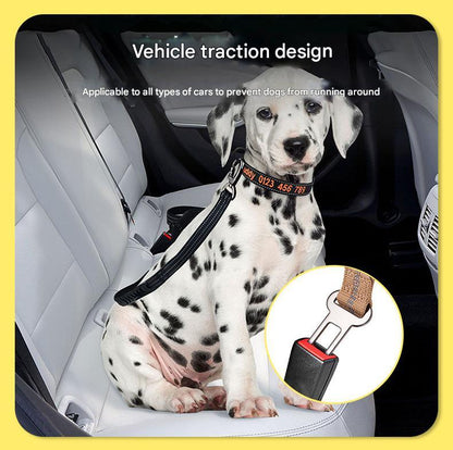 Orange Shock Absorbing Dog Leash with Reflective Stitching - 135cm for Small to Large Dogs V888-ELOSUNG25082