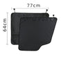 Pet Car Door Protector with Storage Pocket - 77x64cm Black V888-ELOSUNG25089